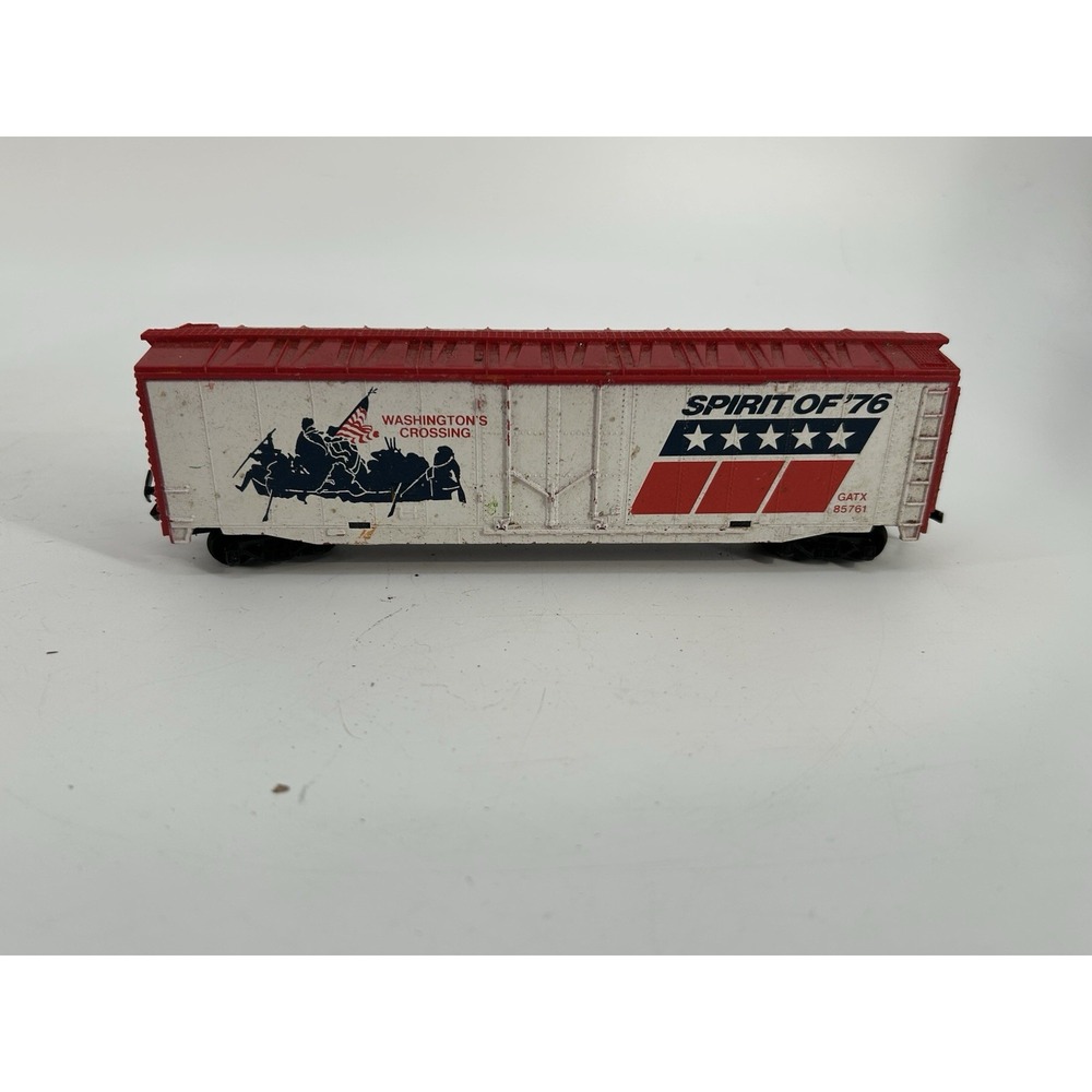HO Scale Spirit of 76 The Minutemen Patriotic Box Car 1:87 Scale Model Railroad